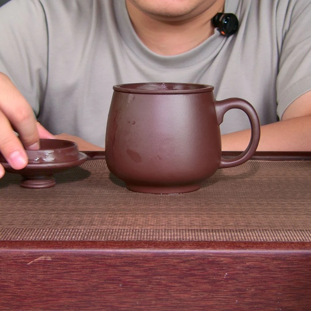 茶杯紫砂高货放漏