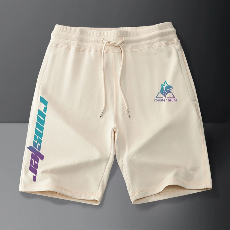 公鸡短裤男生夏季美式宽松百搭休闲五分裤薄款凉感运动休闲裤潮流