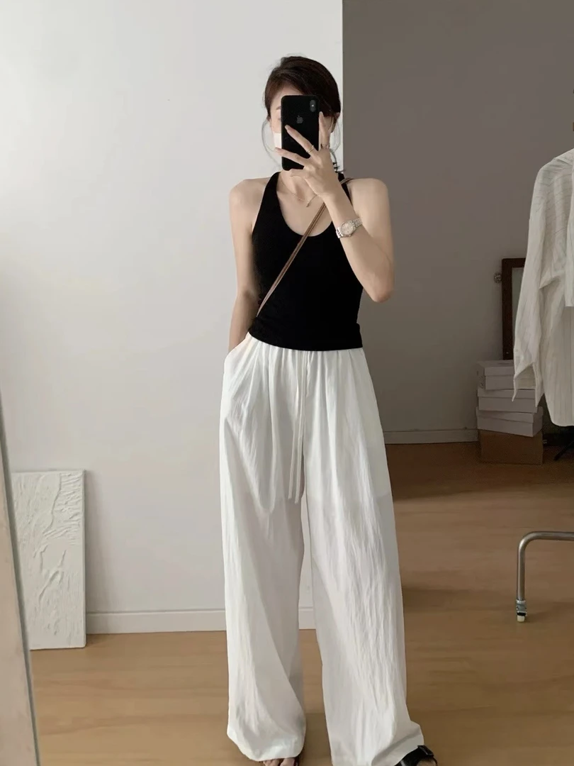 背心遮副乳带胸垫修身显瘦美背设计感夏季内搭通勤