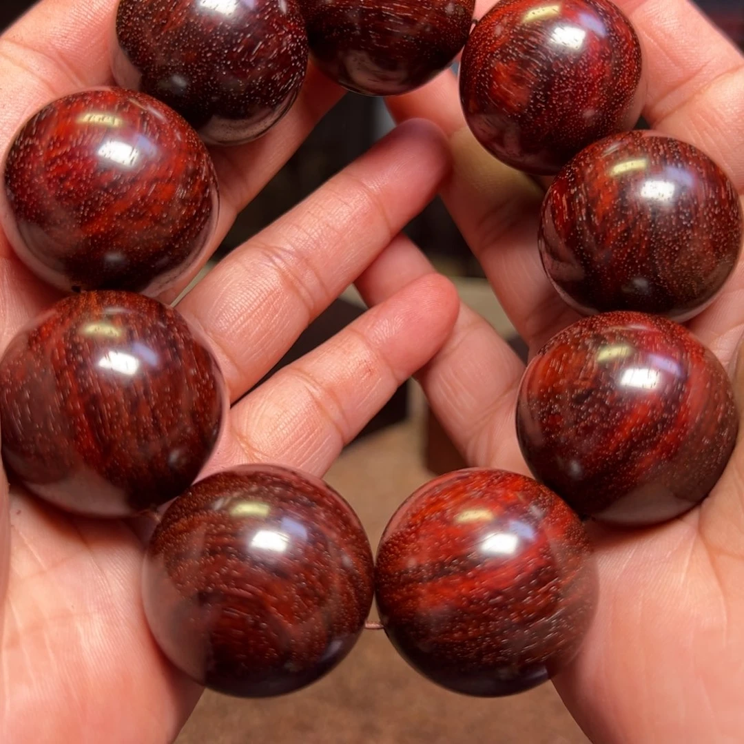 檀香紫檀（小叶紫檀）手串3.0琴