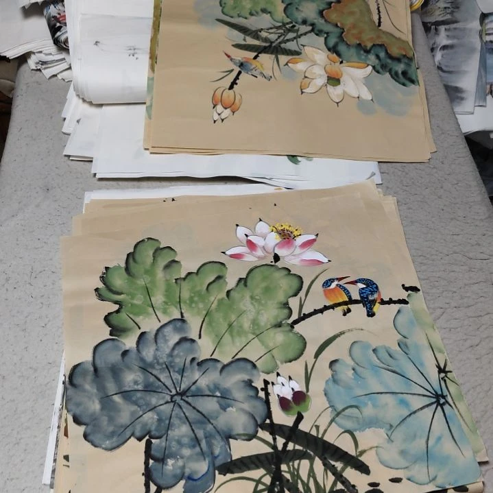 小***香国画国画花鸟花鸟花鸟