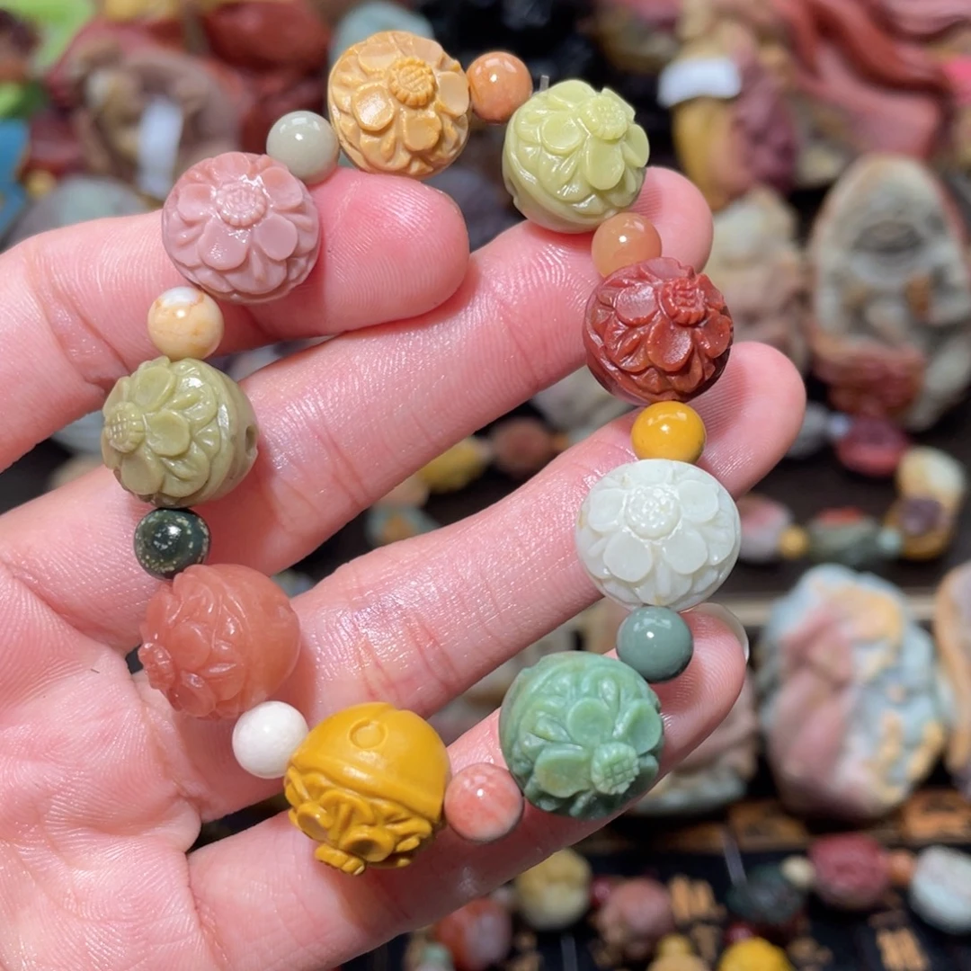 石英质玉未镶嵌手链