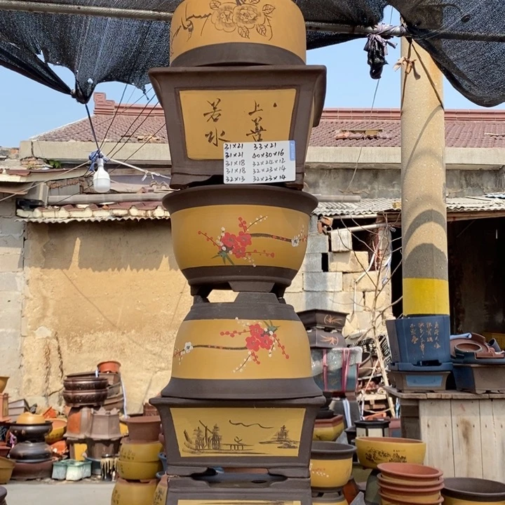 紫砂花盆紫砂的时候就会