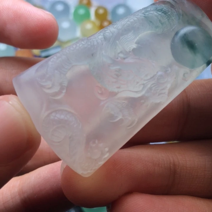 未镶嵌定制翡翠申*傅挂件