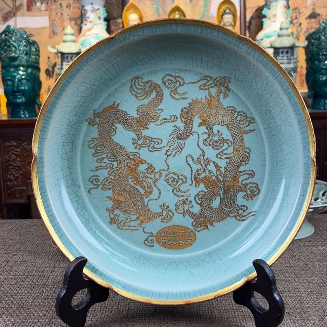 瓷片正能量陶瓷艺术品