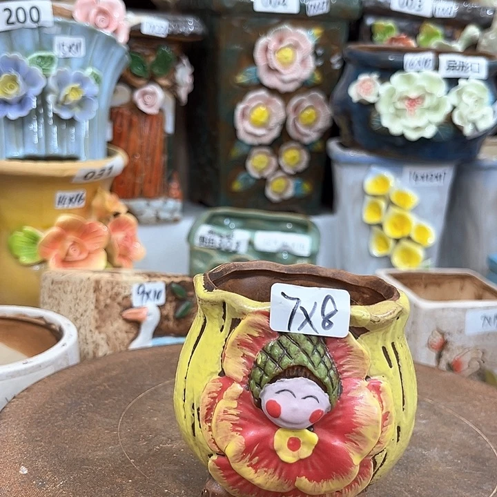 红陶粗陶花盆粗陶花盆