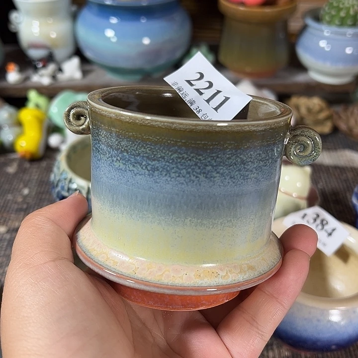 口6 手工花盆满30包邮