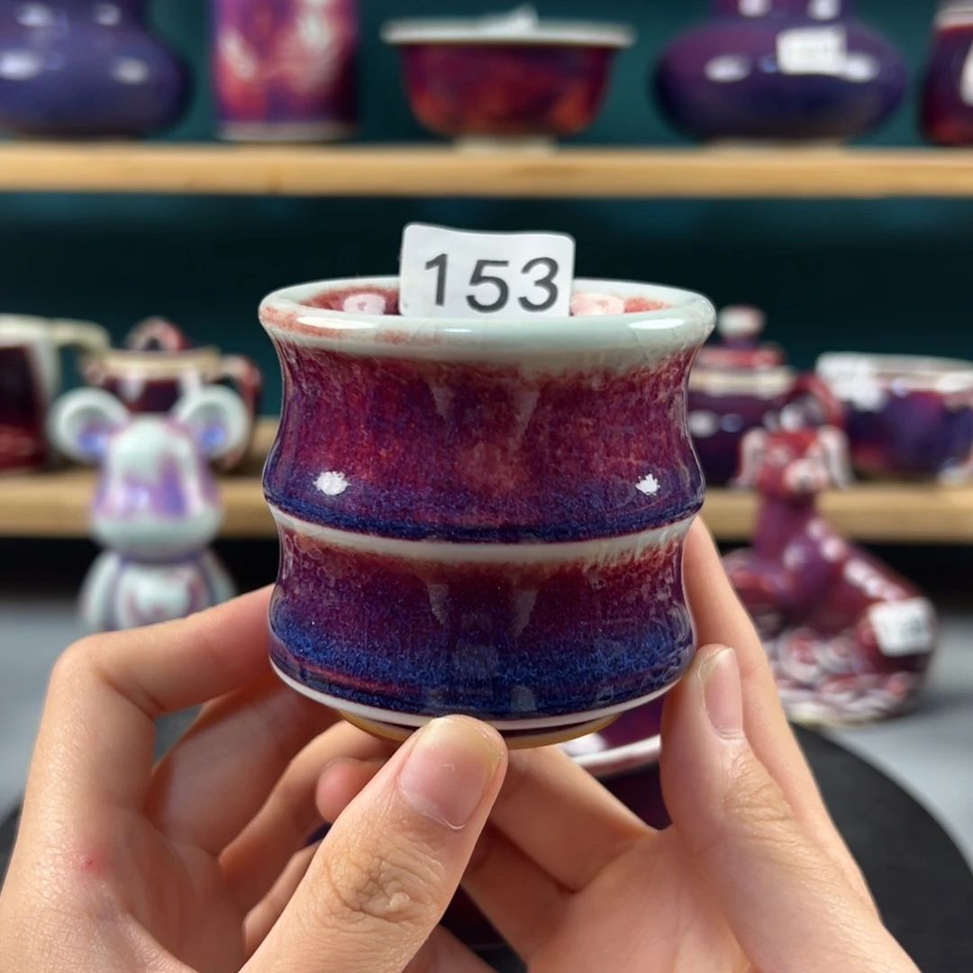 瓷片全品无暇主人杯纯手工