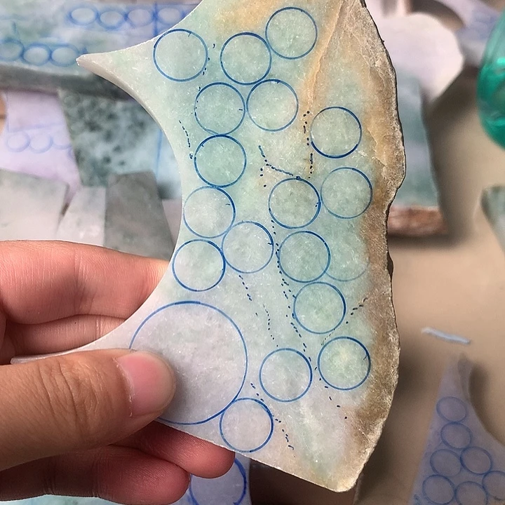 定制翡翠未镶嵌天然缅甸翡翠A货