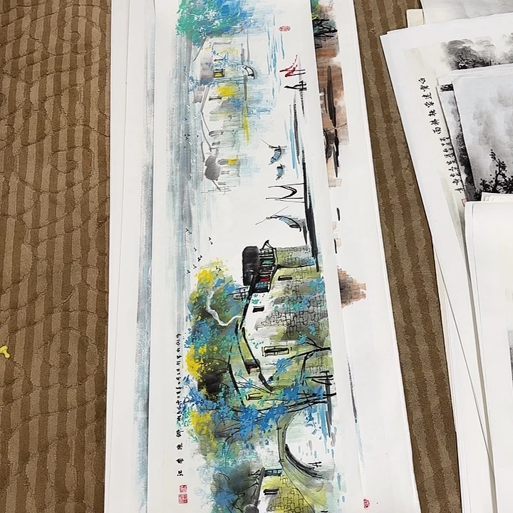 用***7国画花鸟等多种鸟类和动物