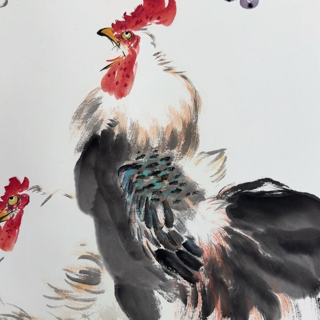 国画国画作品山水花鸟纯手绘