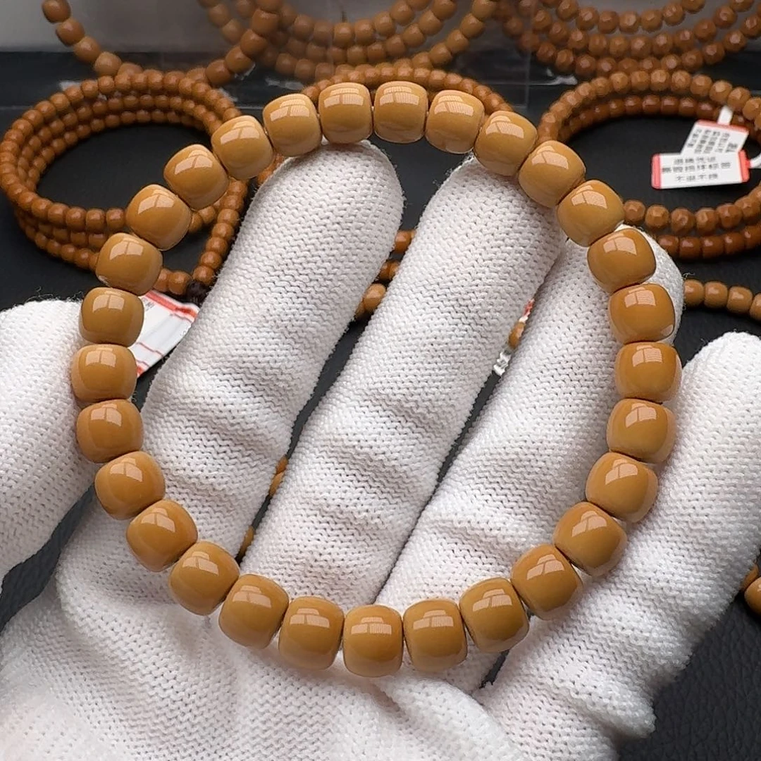 橄榄核吊坠精品 清水核尖单圈7.7mm