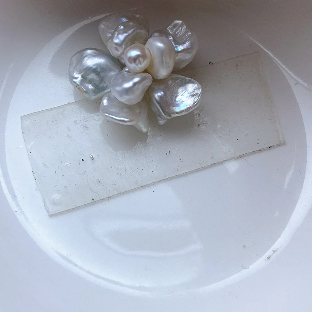 合金淡水珍珠吊坠九*～