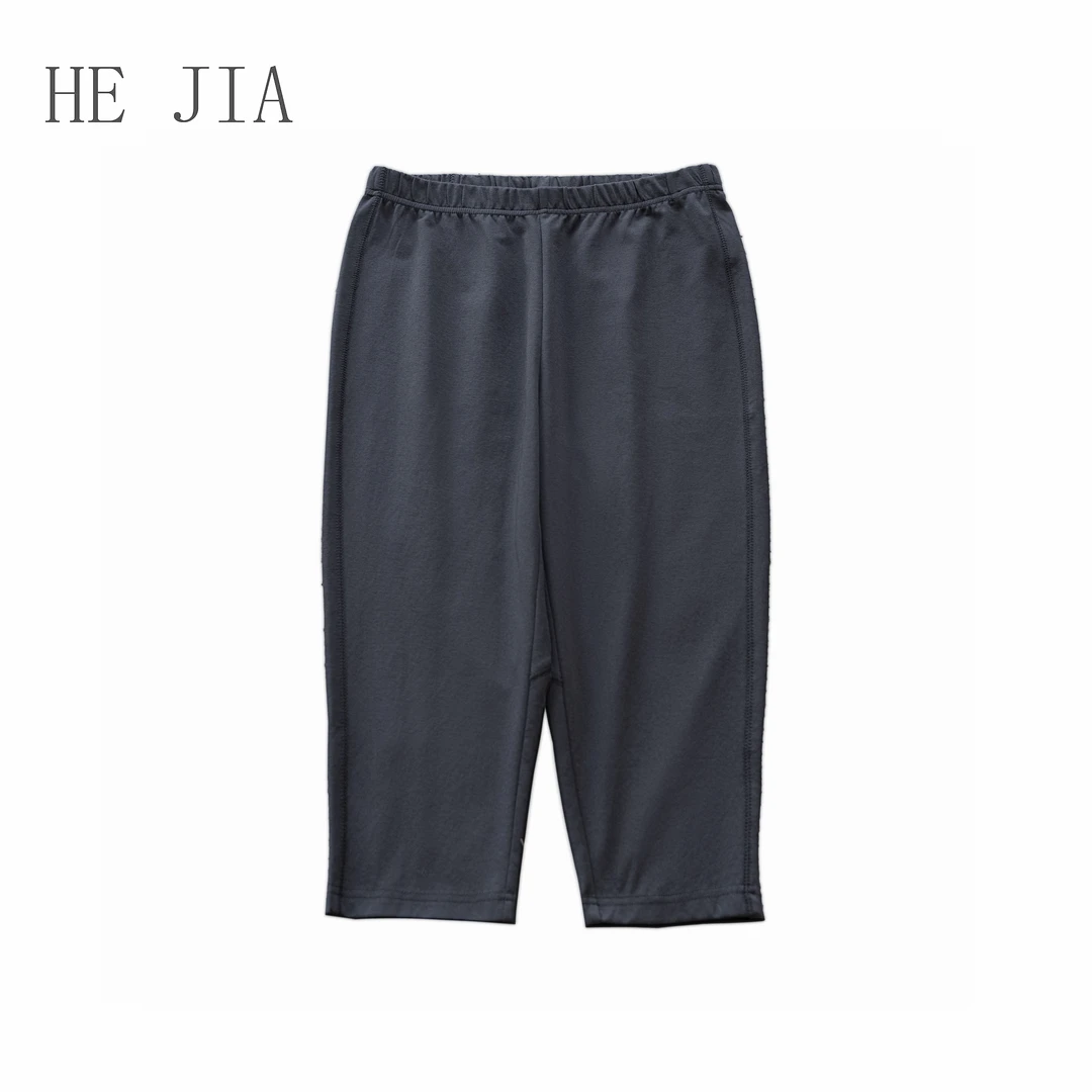 【和家2025新款女装】高弹透气百搭休闲松紧腰六分小脚裤