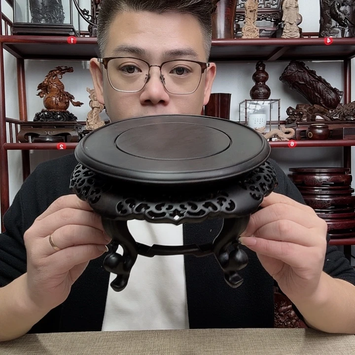 紫光檀工艺品底座