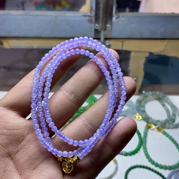 定制翡翠未镶嵌缅甸翡翠a货卡4