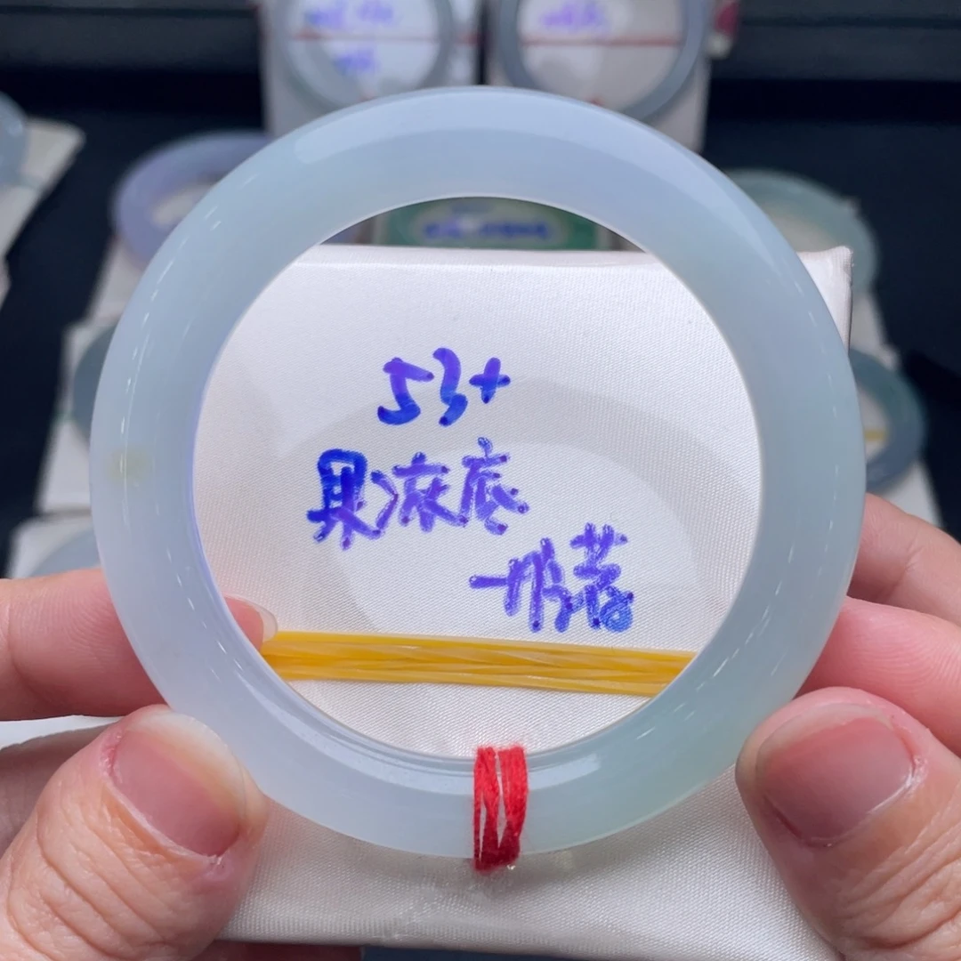 翡翠未镶嵌手镯翡翠手镯64