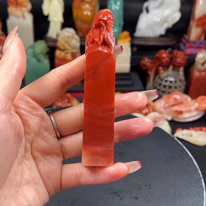 寿山石高山水冻石