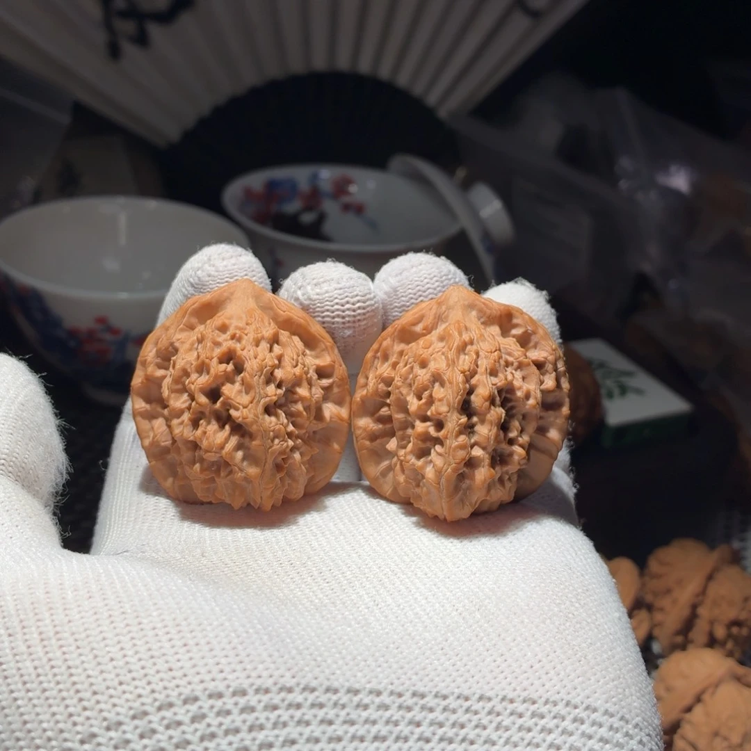 文玩核桃吊坠40野生马老四