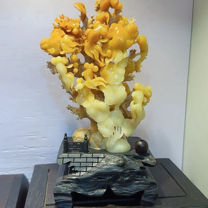 U***篷寿山石寿山石摆件