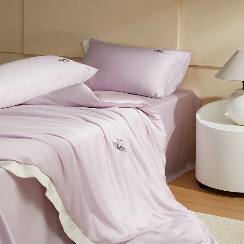 【小宋专属】【芸裕家居】芭蕾少女兰精天丝刺绣四件套254JT040