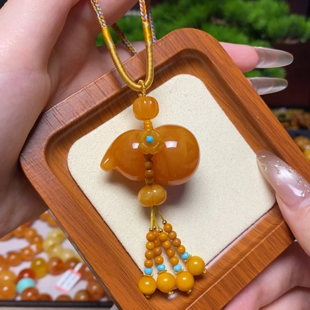 【闪购商品】蜜蜡颈饰未镶嵌项链