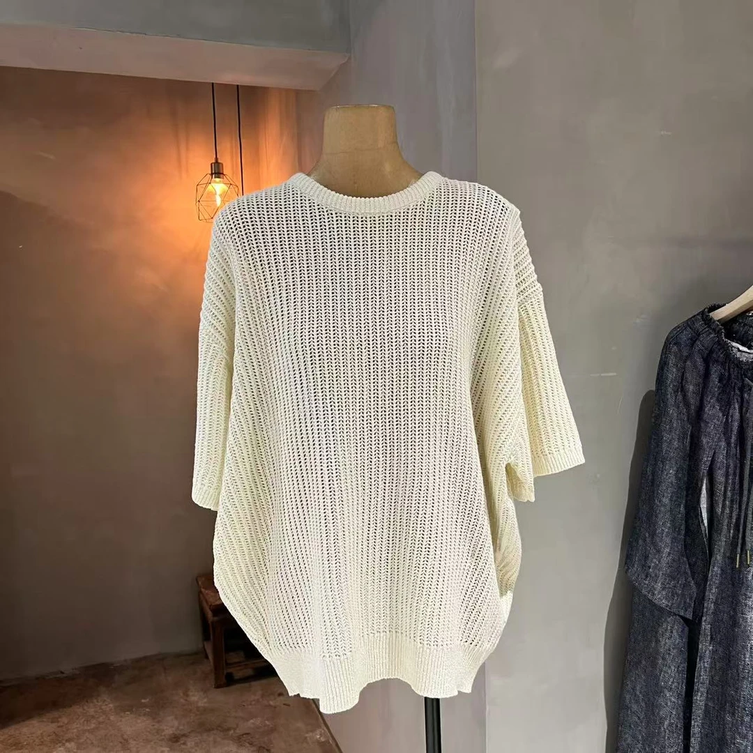 超滑超糯针织薄薄衫