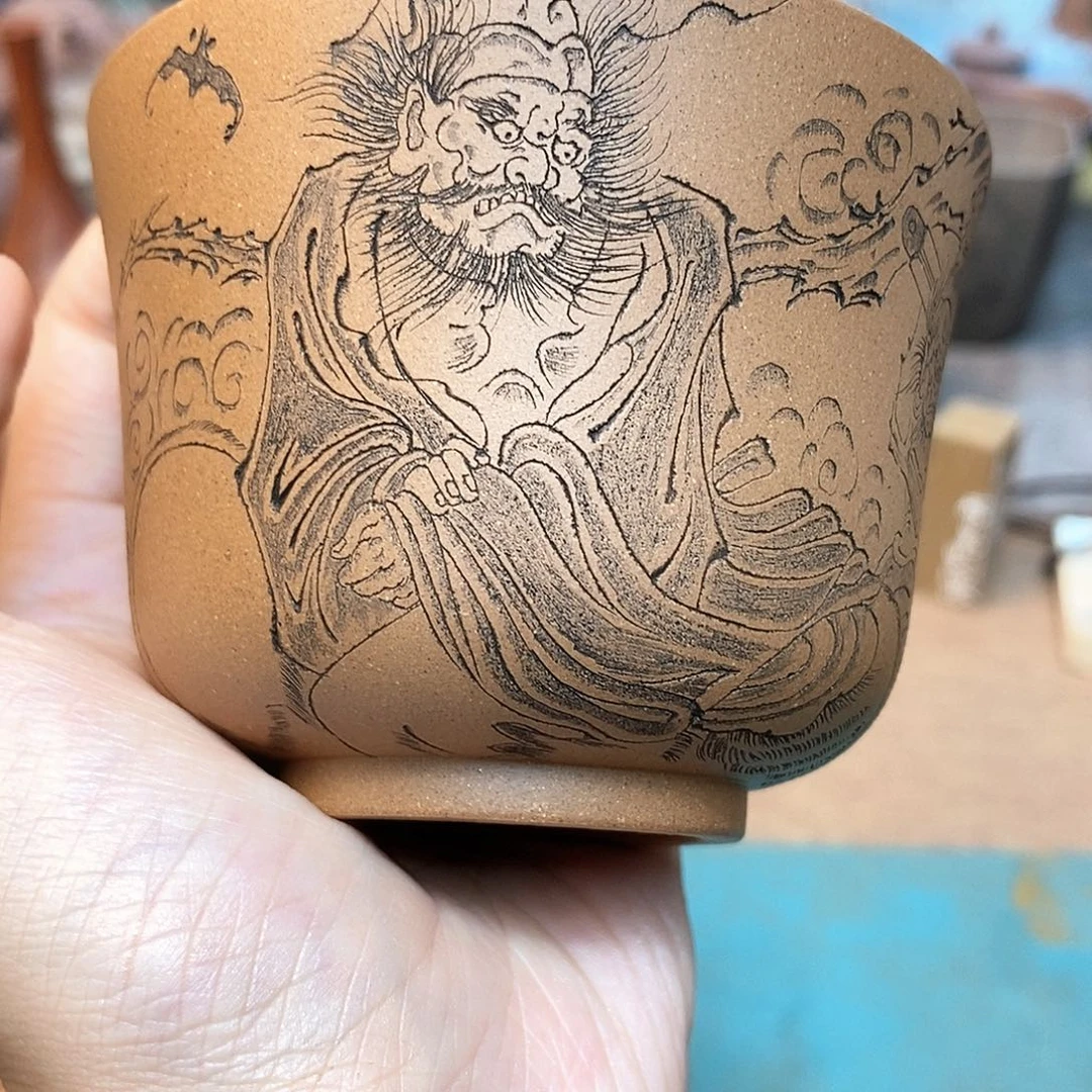 茶杯紫砂宜兴紫砂杯