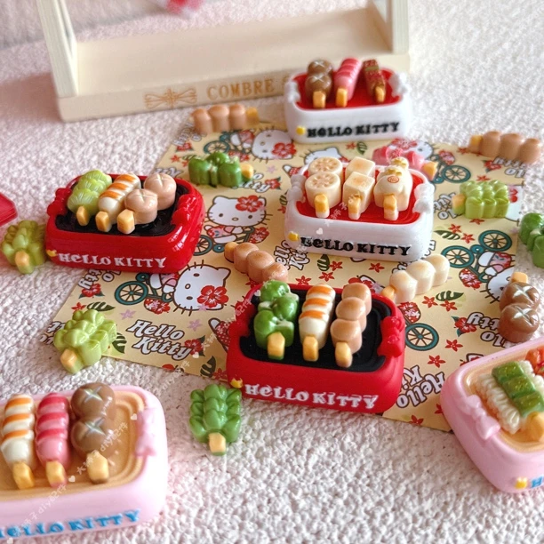 【大狮子定制】Hello Kitty烤盘 树脂定制食玩diy配件微缩玩具