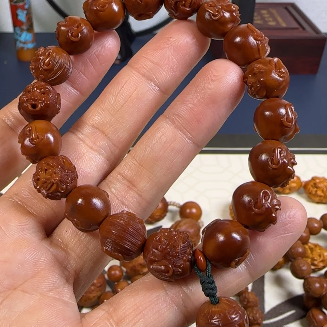 橄榄核手串/手链十八罗汉1.2