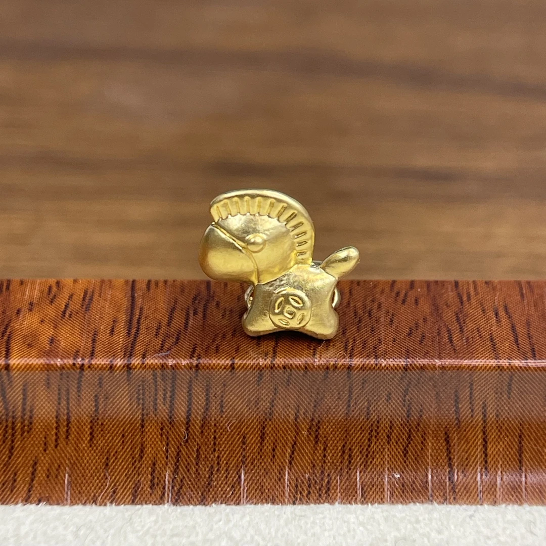 巨锋臻选阁黄金足金999小财马DP1865-0180