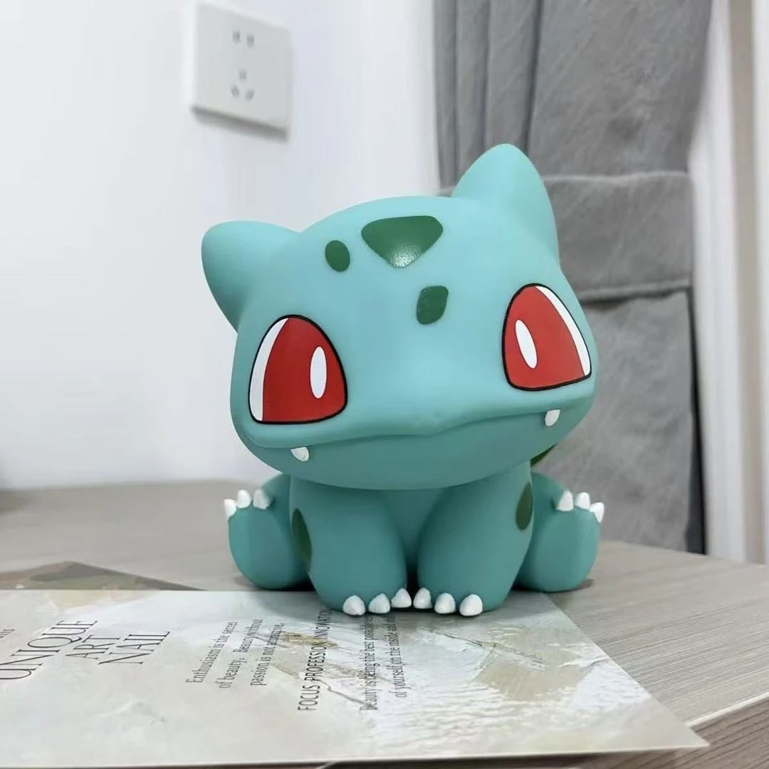 家居13CM妙蛙种子呆萌可爱坐姿摆件办公桌桌面客厅玄关装饰品摆件