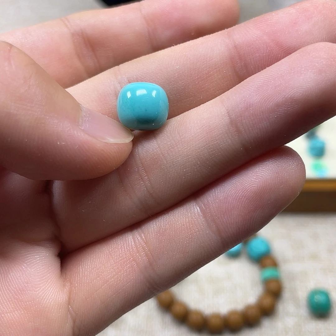 原生态湖北松配饰，直径10