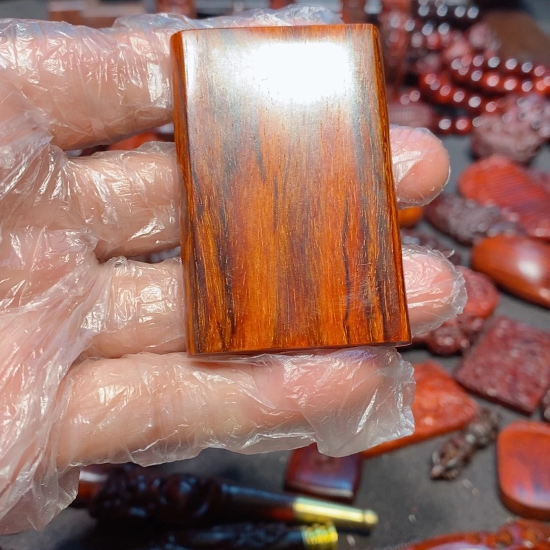 把件小叶紫檀百**忌印度小叶紫檀手把件