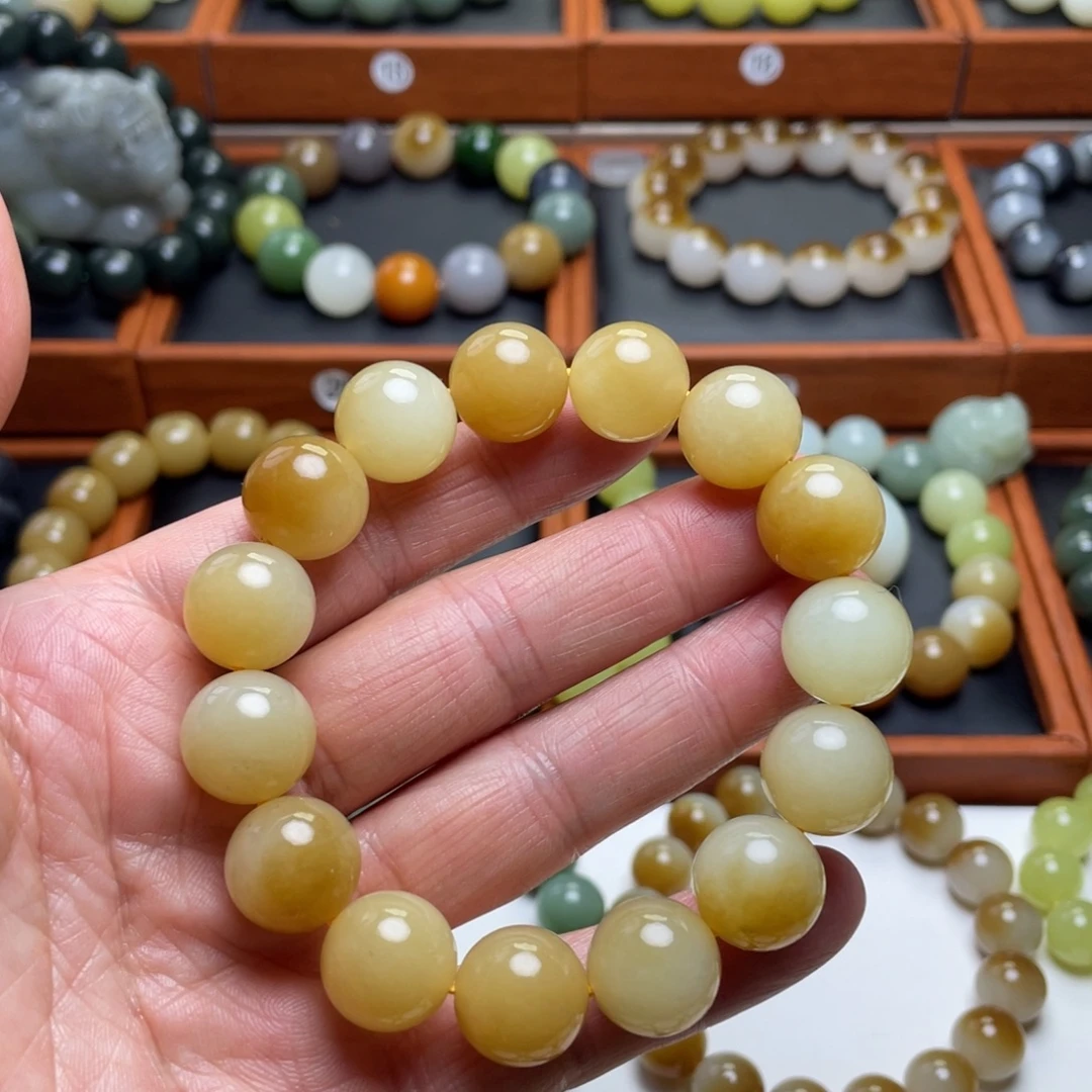 和田玉未镶嵌手串