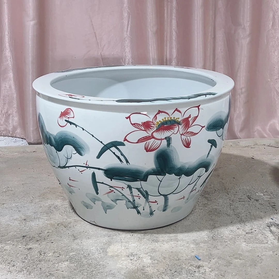 111111111177直径高52公分门海水墨荷花荷花