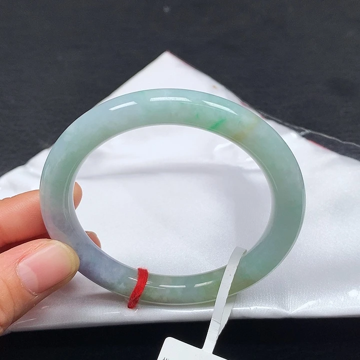 未镶嵌手镯（圆镯）翡翠55圈