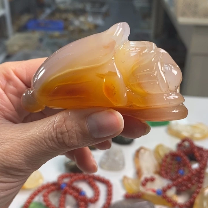 玛瑙/玉髓吊坠(不含链)未镶嵌