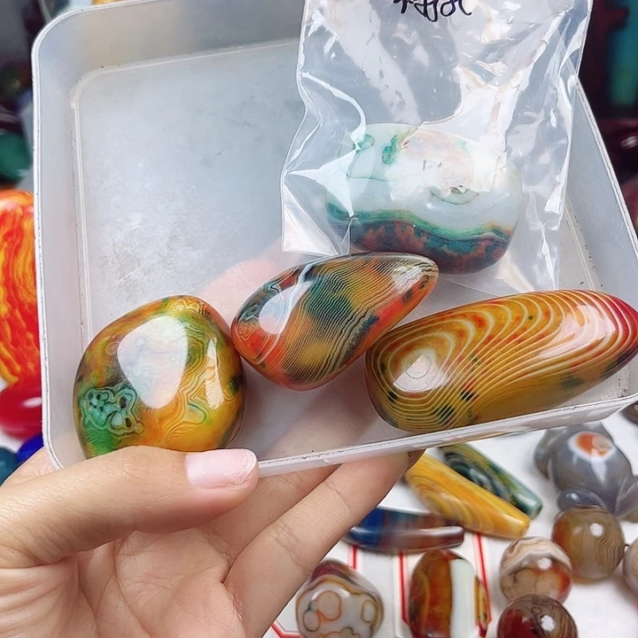未镶嵌耳饰玛瑙/玉髓