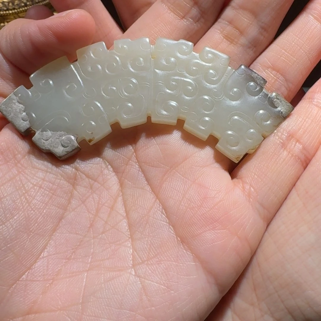 和田玉颈饰未镶嵌用****8