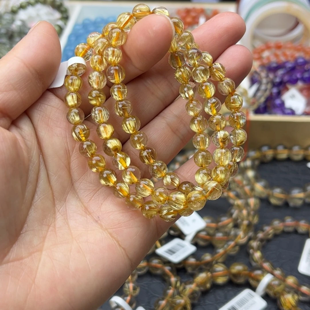 水晶手链未镶嵌天然