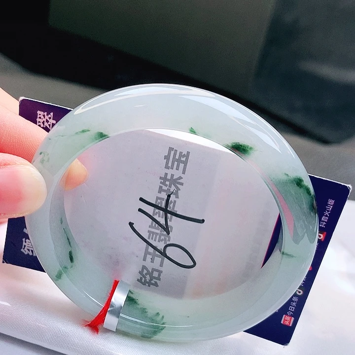 翡翠未镶嵌手镯缅甸天然a货翡翠手镯
