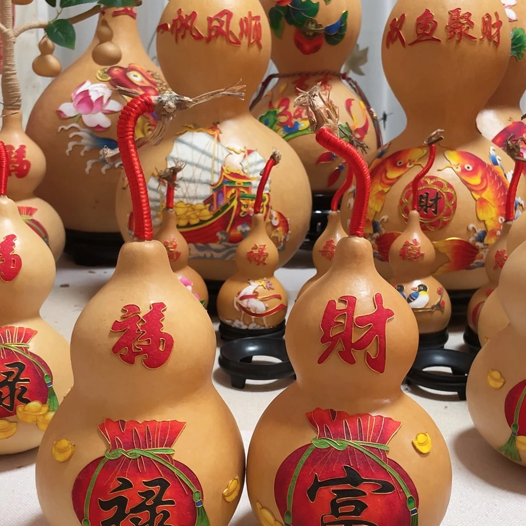 @***6木葫芦福禄双全两个