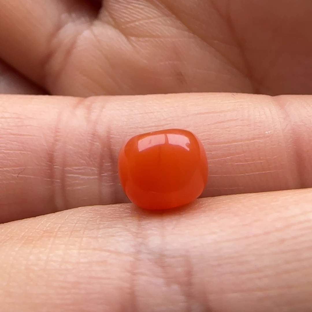 南红玛瑙老型7.6x6.4未镶嵌我****你沙纹