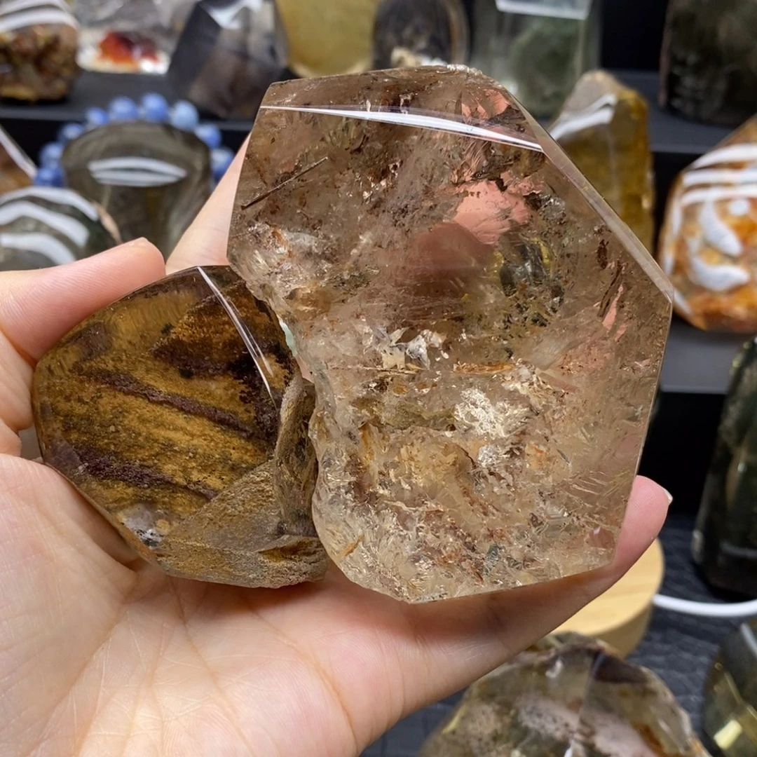 ₯***℡水晶珠宝半成品未镶嵌