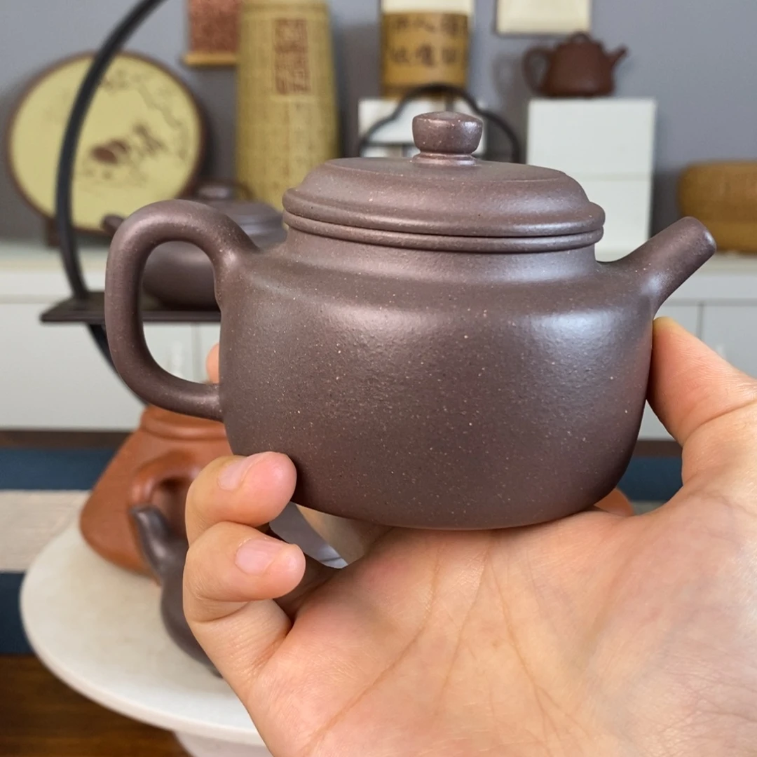 夏***星紫砂茶壶新粉体验