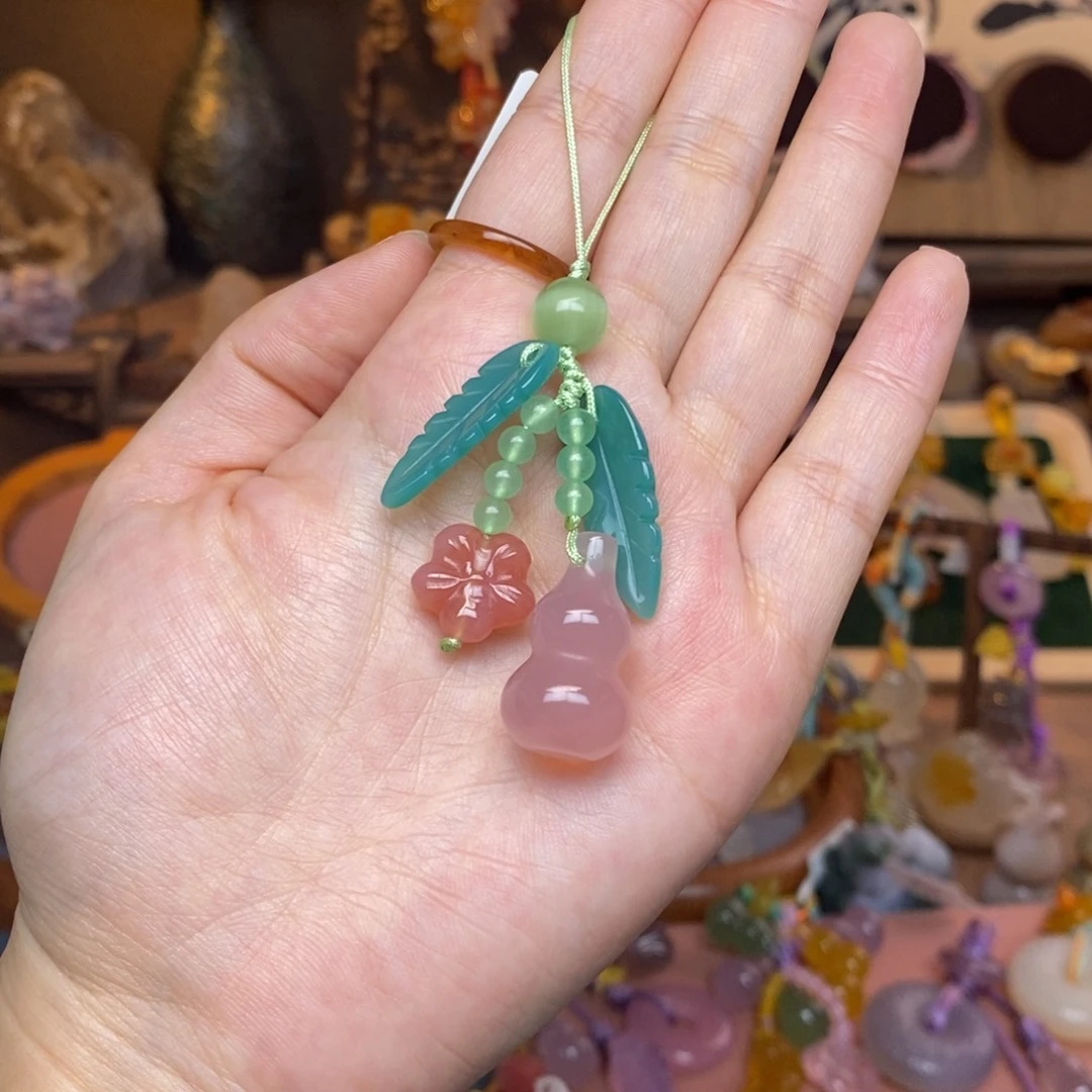 玛瑙/玉髓未镶嵌车挂