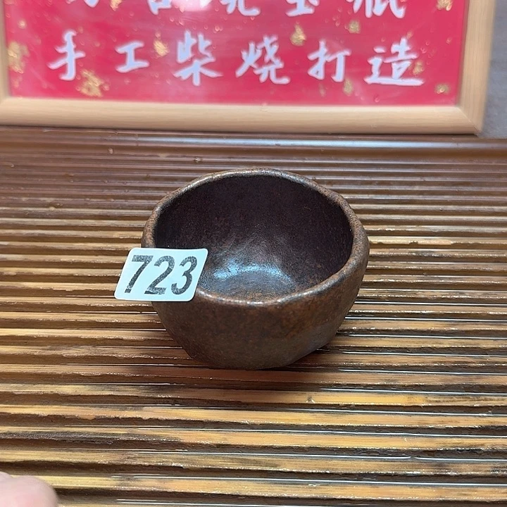 纯手工制作粗陶茶具