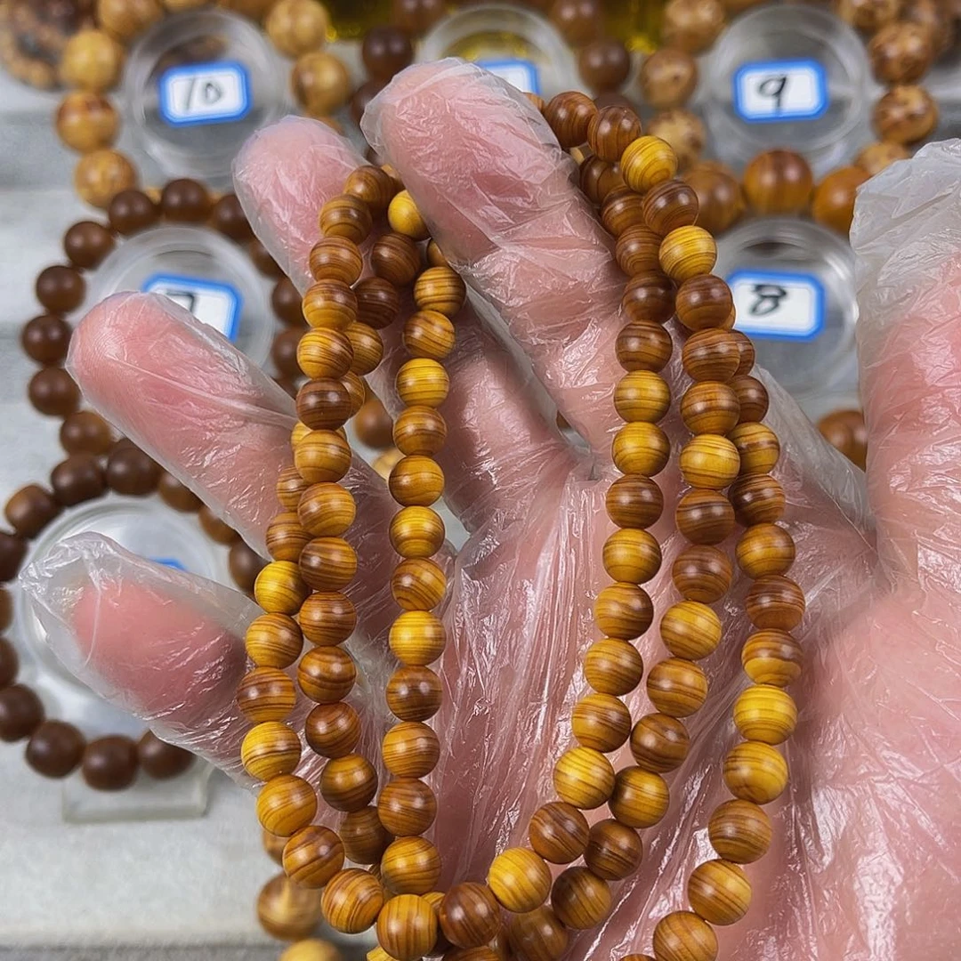 手串/手链柏木（崖柏）太行崖柏黑油108