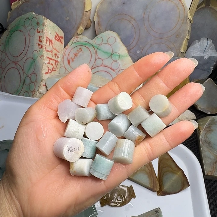 翡翠散珠缅甸翡翠50